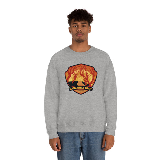 Manzanita Trail - Woodside, California Unisex Heavy Blend Crewneck Sweatshirt