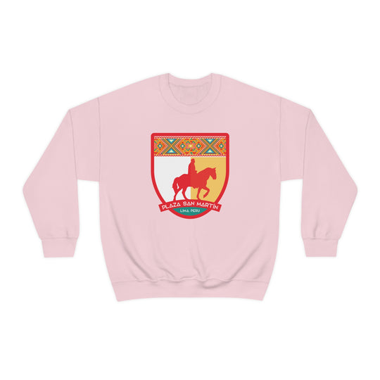 Plaza San Martín - Lima, Peru Unisex Heavy Blend Crewneck Sweatshirt