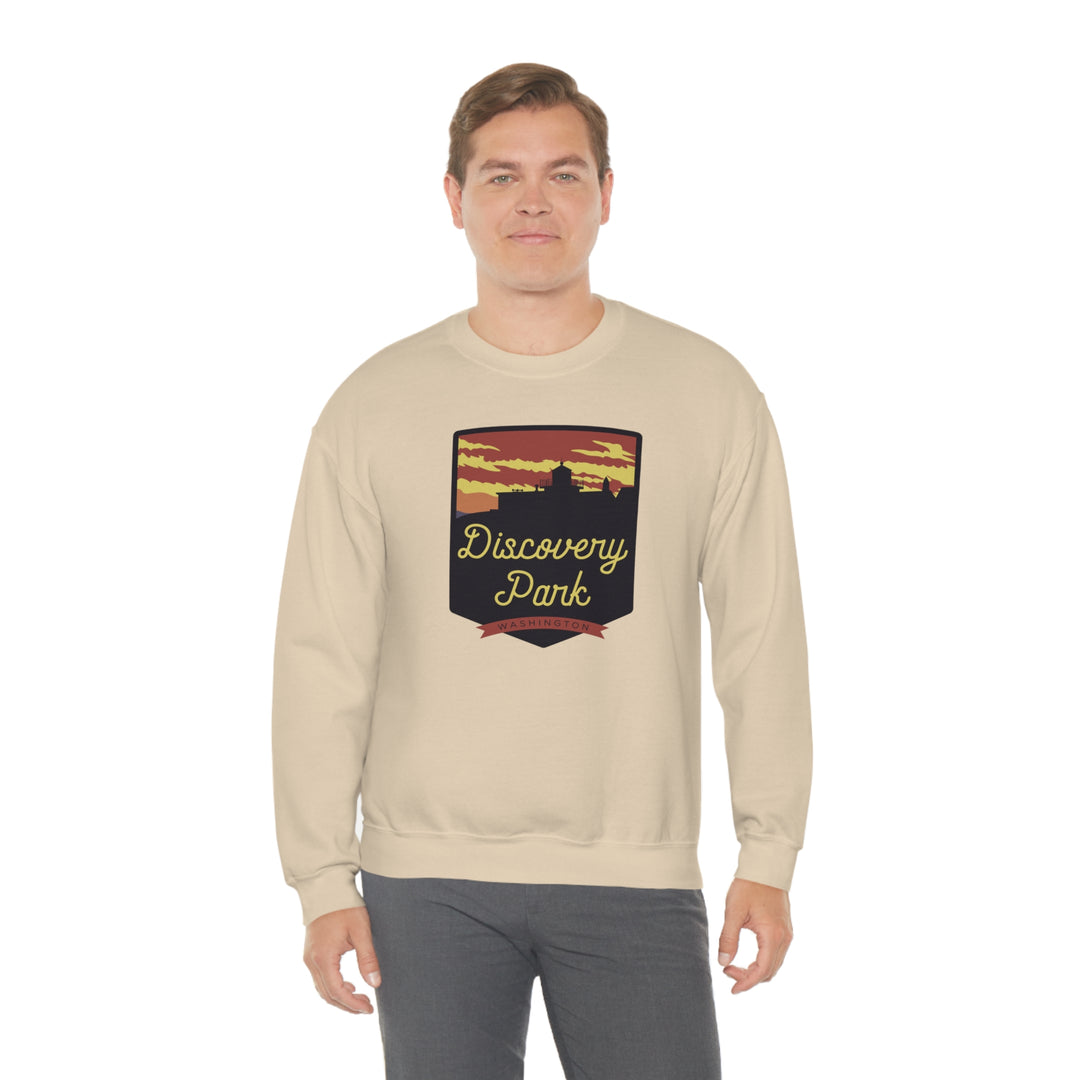 Discovery Park - Washington Unisex Heavy Blend Crewneck Sweatshirt