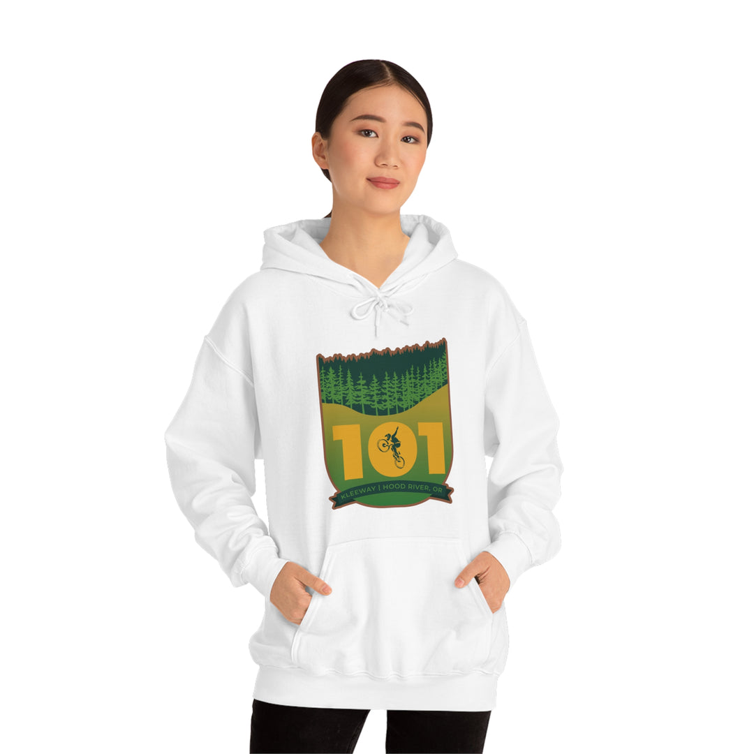 101 Kleeway - Hood River, Oregon Unisex Heavy Blend Hooded Sweatshirt