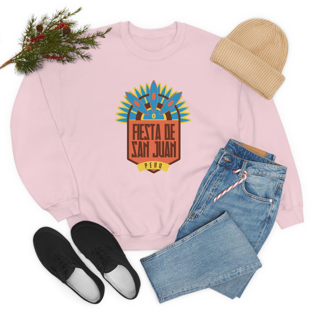 Fiesta de San Juan - Peru Unisex Heavy Blend Crewneck Sweatshirt