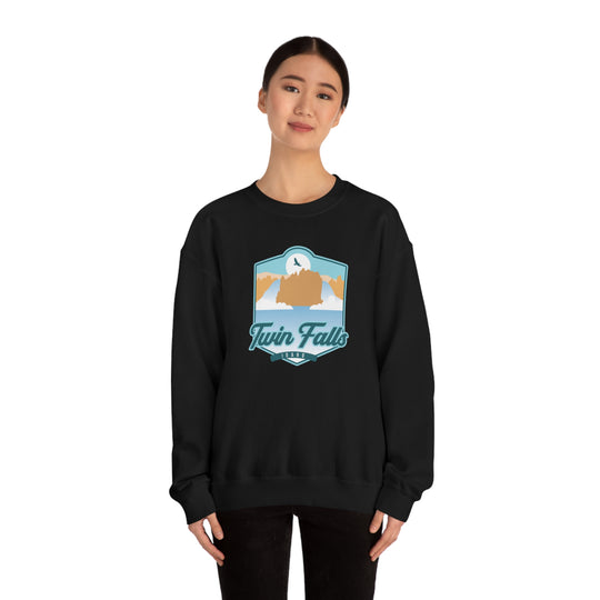 Twin Falls - Idaho Unisex Heavy Blend Crewneck Sweatshirt