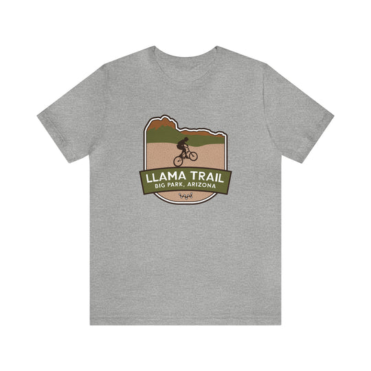 Llama Trail - Big Park, Arizona Unisex T-Shirt