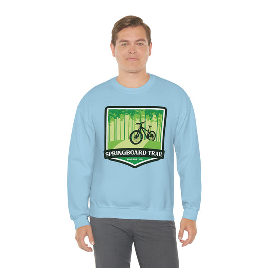 Springboard Trail - Monroe, Oregon Unisex Heavy Blend Crewneck Sweatshirt