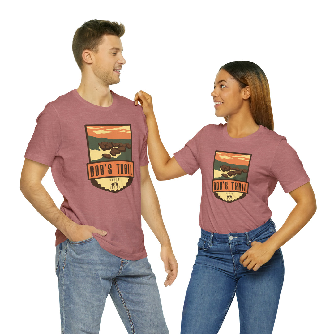 Bob's Trail - Boise, Idaho Unisex Tee Shirt