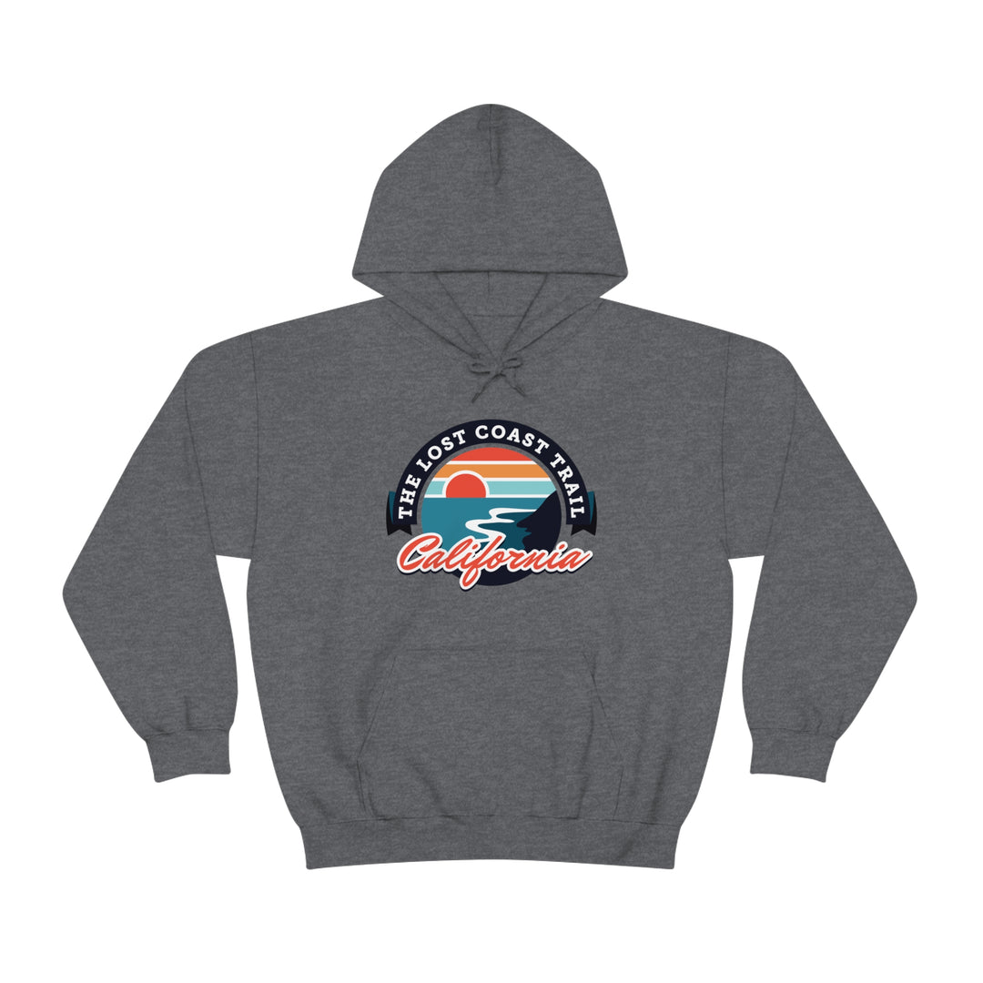 The Lost Coast Trail Unisex Heavy Blend Hoodie Sweatshirt - California, USA hiker gift