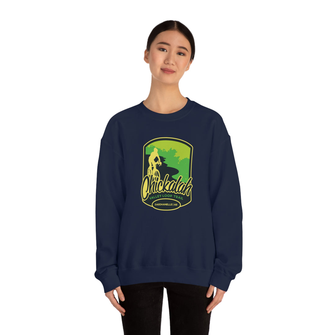 Chickalah Valley Loop Trail - Dardanelle, Arkansas Unisex Heavy Blend Crewneck Sweatshirt