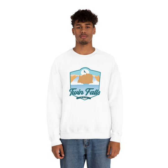 Twin Falls - Idaho Unisex Heavy Blend Crewneck Sweatshirt