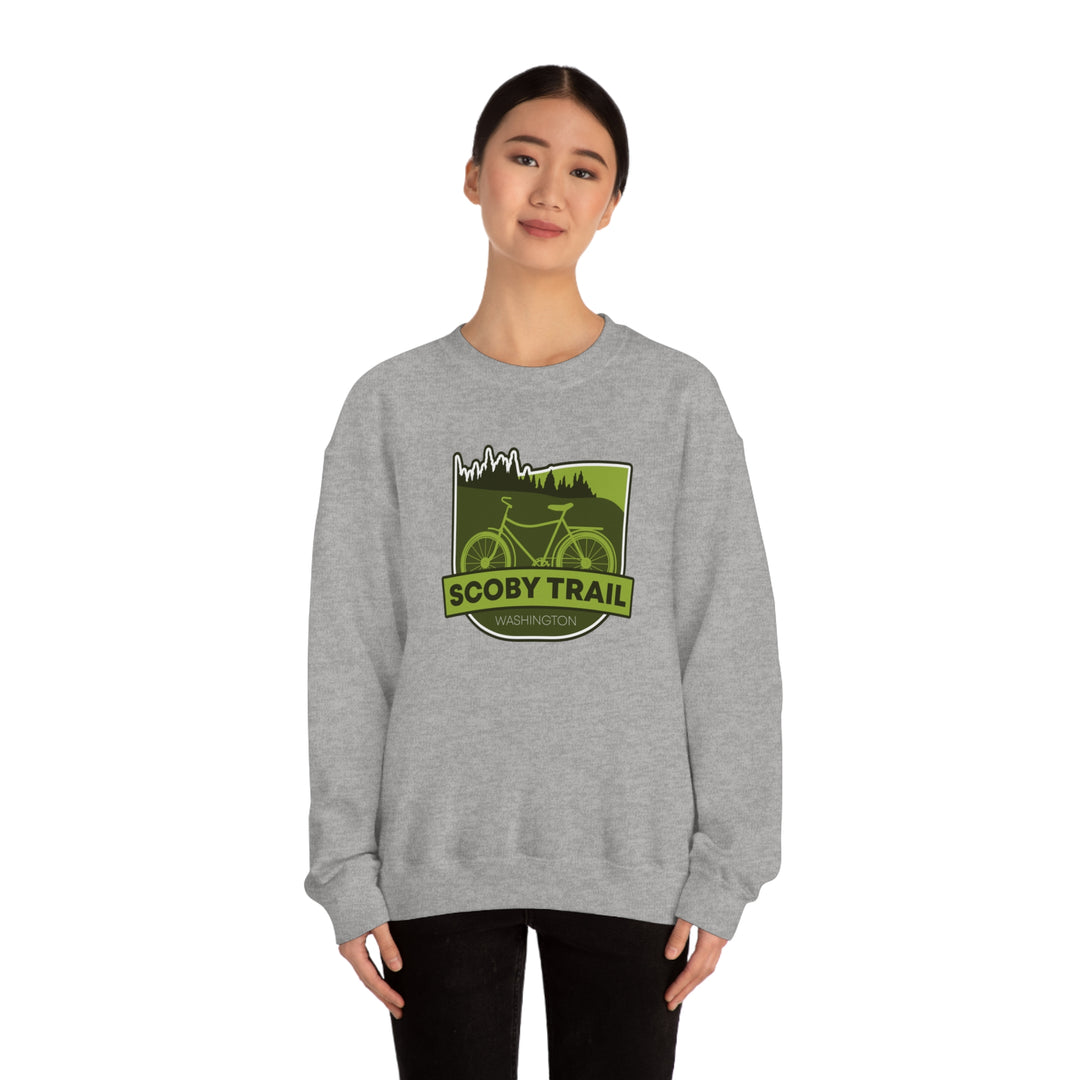 Scoby Trail -  Washington Unisex Heavy Blend Crewneck Sweatshirt