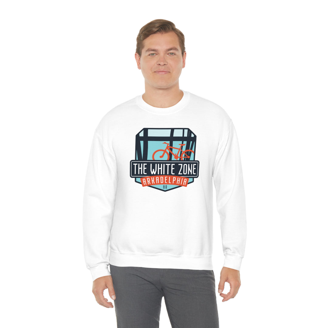 The White Zone - Arkadelphia, Arkansas Unisex Heavy Blend Crewneck Sweatshirt