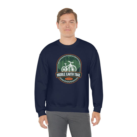 Middle Earth Trail - Alaska Unisex Heavy Blend Crewneck Sweatshirt