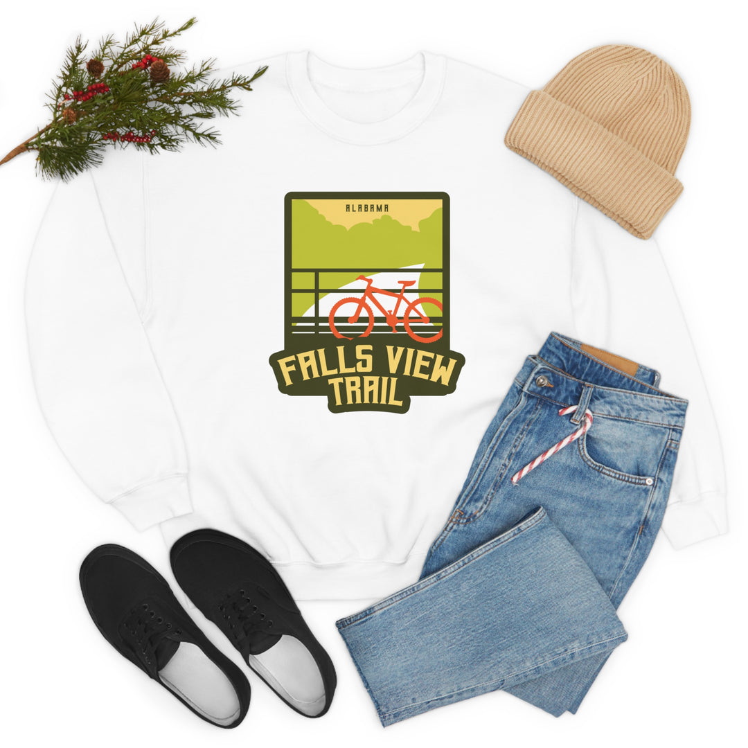 Falls View Trail - Alabama Unisex Heavy Blend Crewneck Sweatshirt