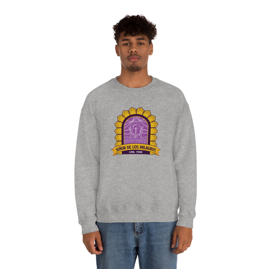 Senor de los Milagros - Lima, Peru Unisex Heavy Blend Crewneck Sweatshirt