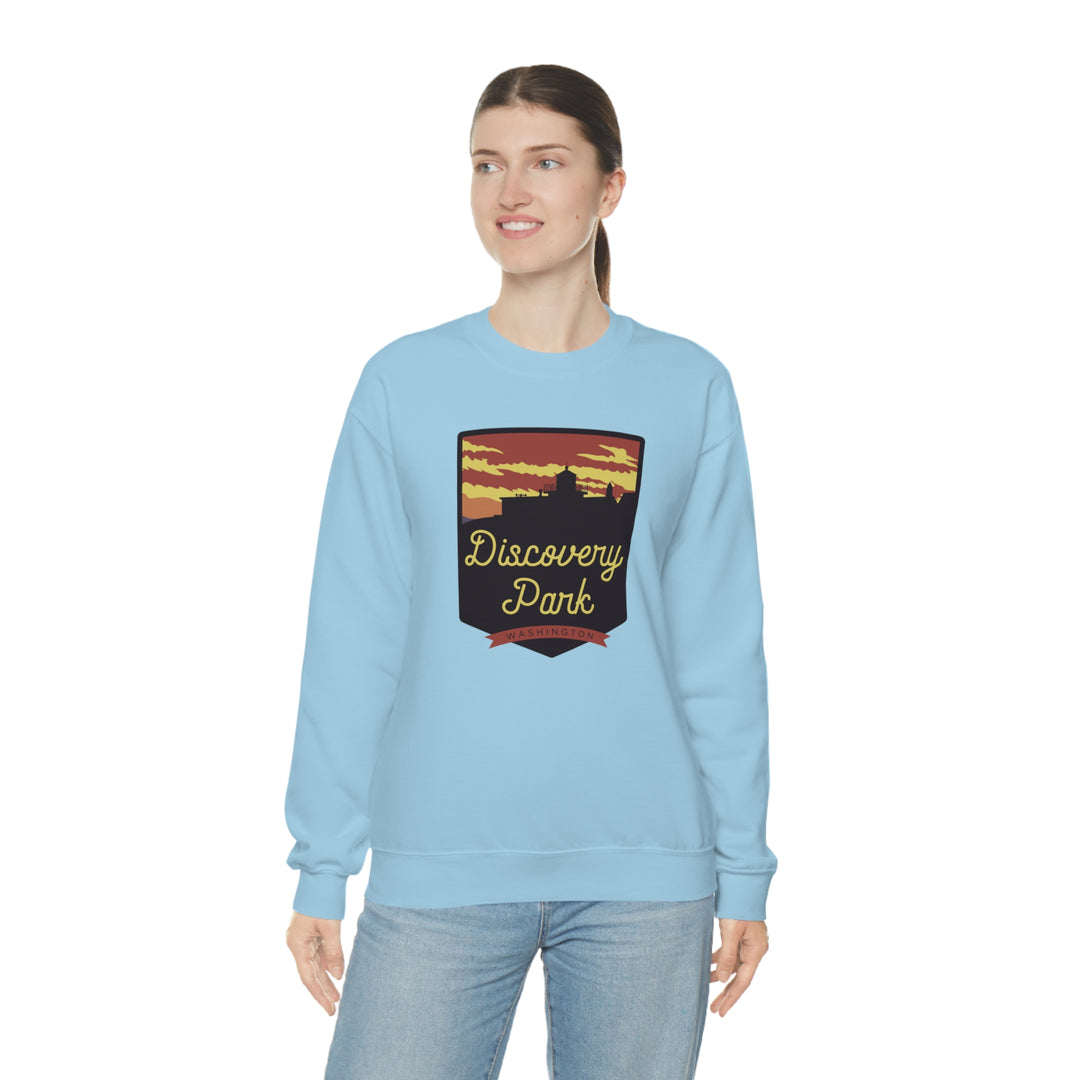 Discovery Park - Washington Unisex Heavy Blend Crewneck Sweatshirt