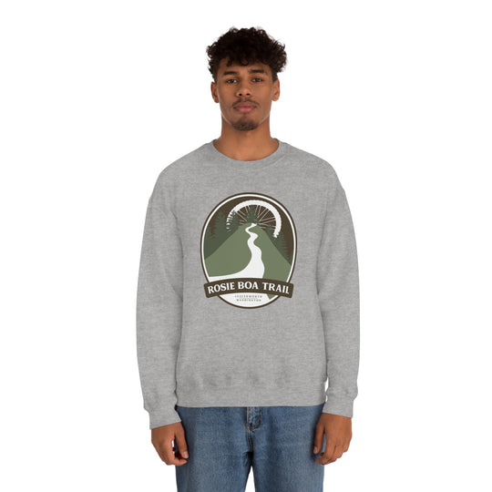 Rosie Boa Trail - Leavenworth, Washington Unisex Heavy Blend Crewneck Sweatshirt