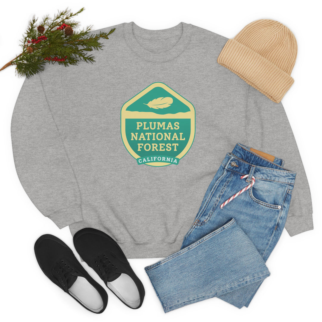 Plumas National Forest - California Unisex Heavy Blend Crewneck Sweatshirt