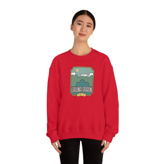 Laguna Paron - Peru Unisex Heavy Blend Crewneck Sweatshirt