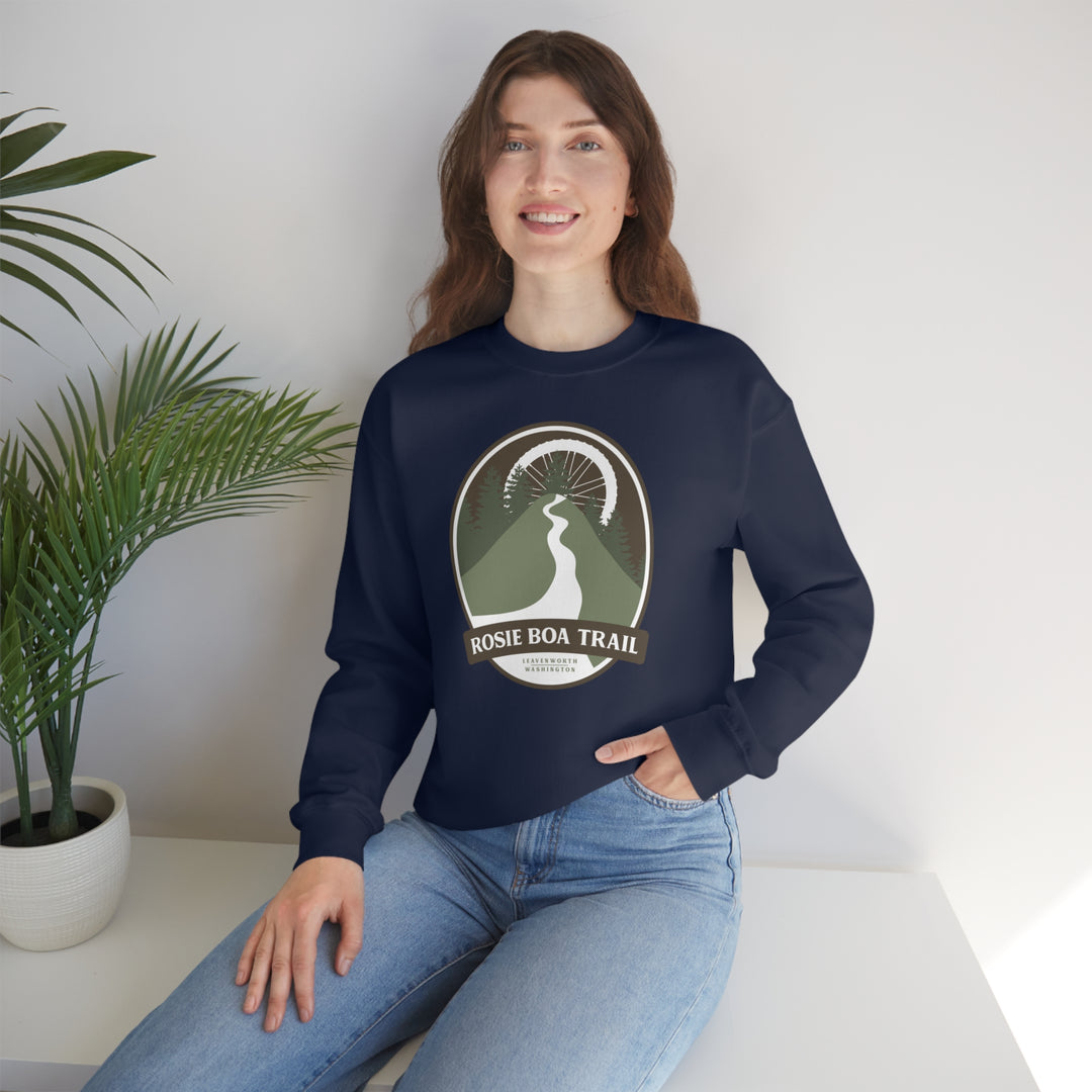 Rosie Boa Trail - Leavenworth, Washington Unisex Heavy Blend Crewneck Sweatshirt