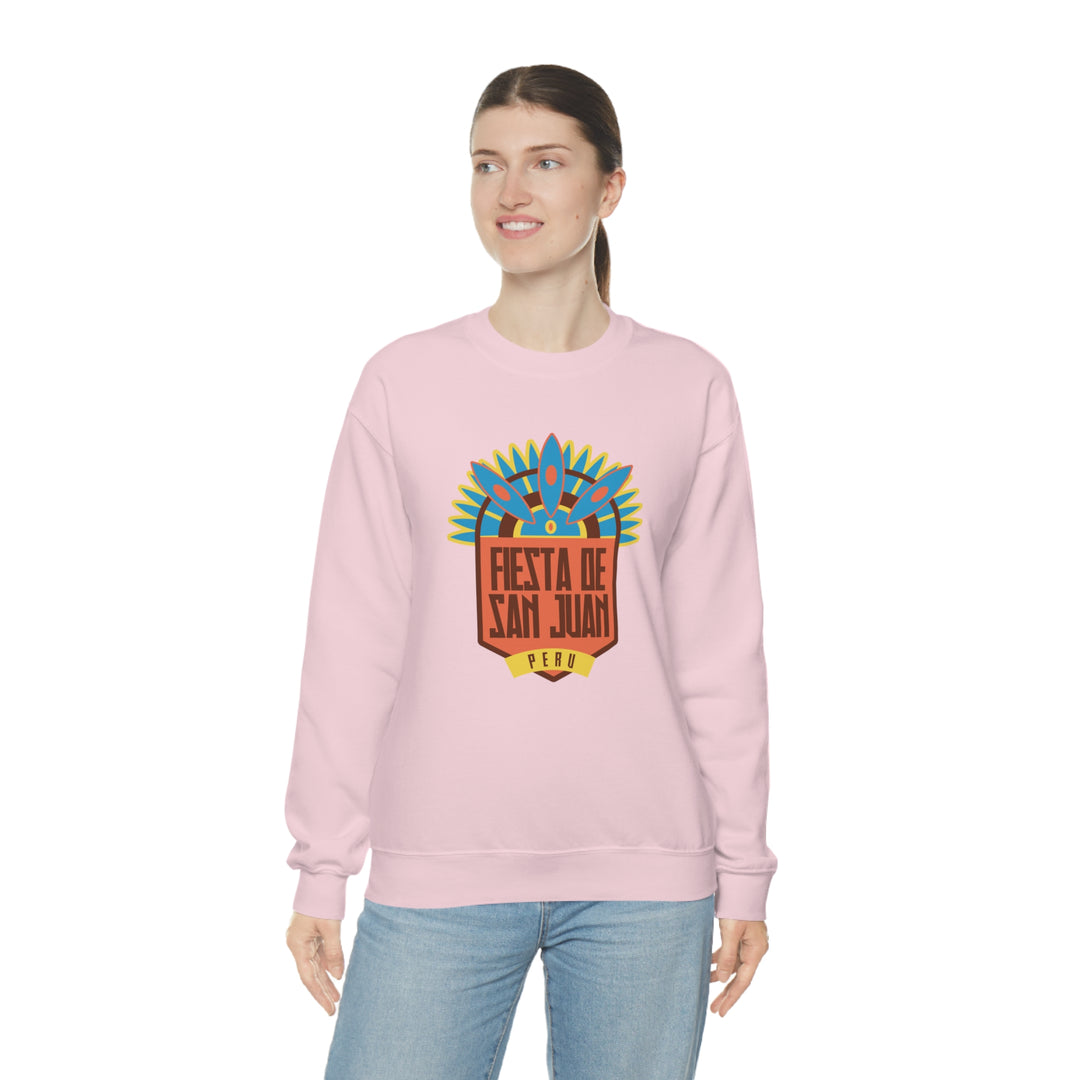 Fiesta de San Juan - Peru Unisex Heavy Blend Crewneck Sweatshirt