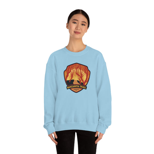 Manzanita Trail - Woodside, California Unisex Heavy Blend Crewneck Sweatshirt