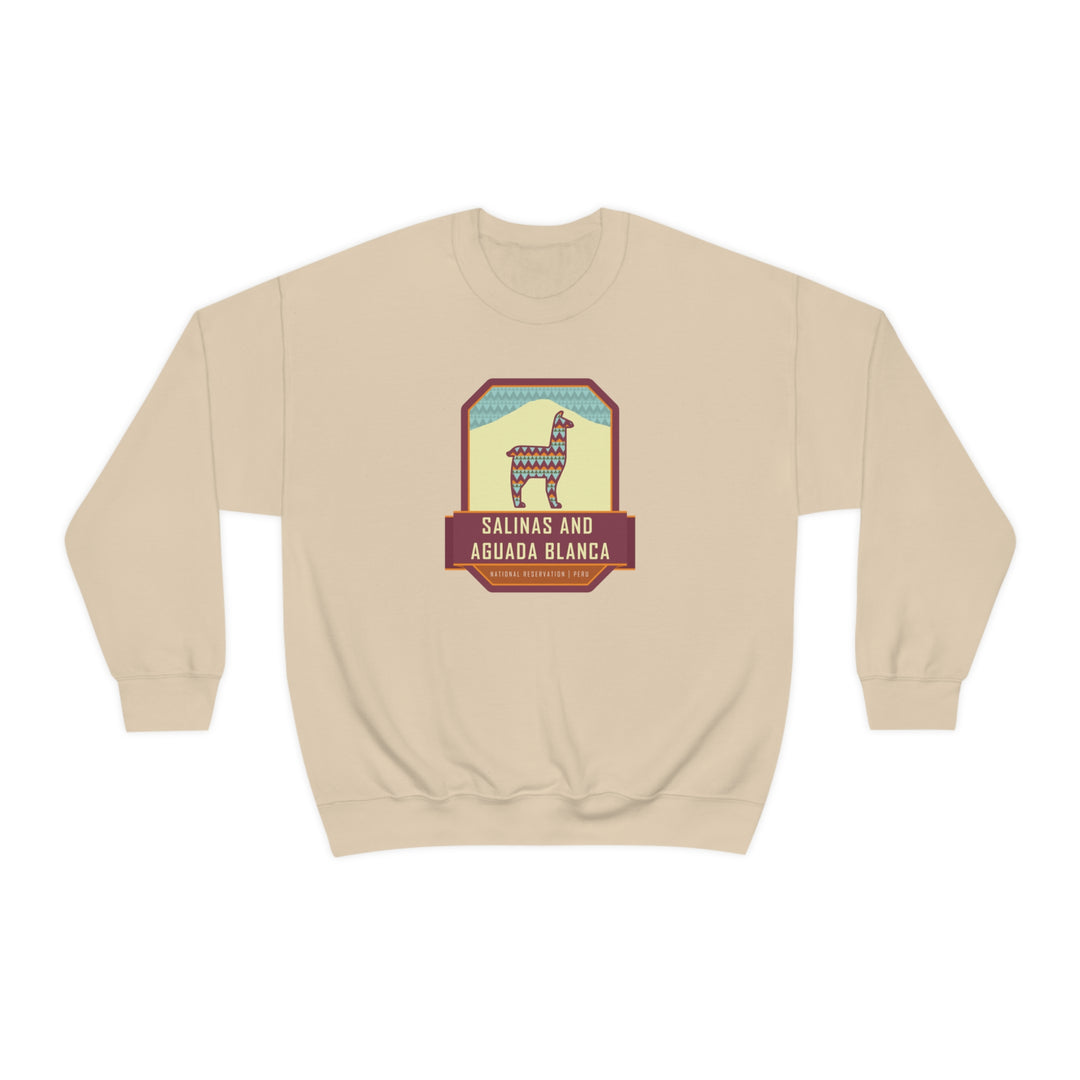 Salinas and Aguada Blanca National Reservation - Peru Unisex Heavy Blend Crewneck Sweatshirt