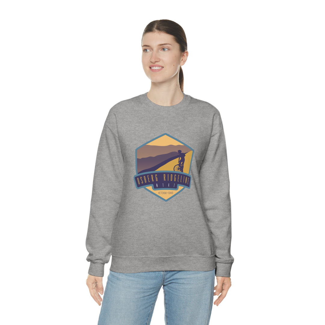 Osberg Ridgeline #147 - Ketchum, Idaho Unisex Heavy Blend Crewneck Sweatshirt