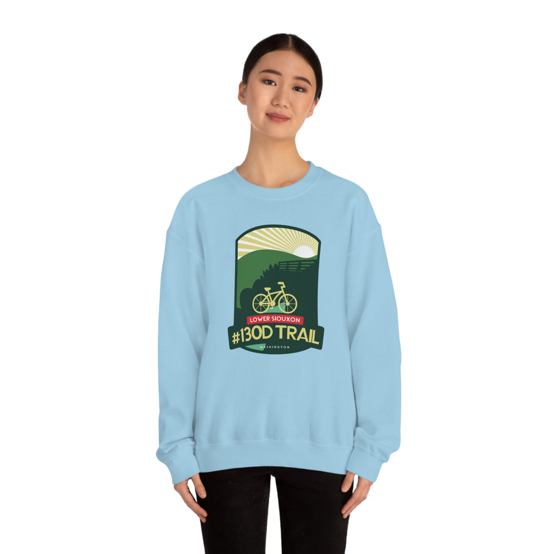 Lower Siouxon #130D Trail - Washington Unisex Heavy Blend Crewneck Sweatshirt