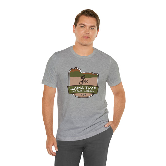 Llama Trail - Big Park, Arizona Unisex T-Shirt