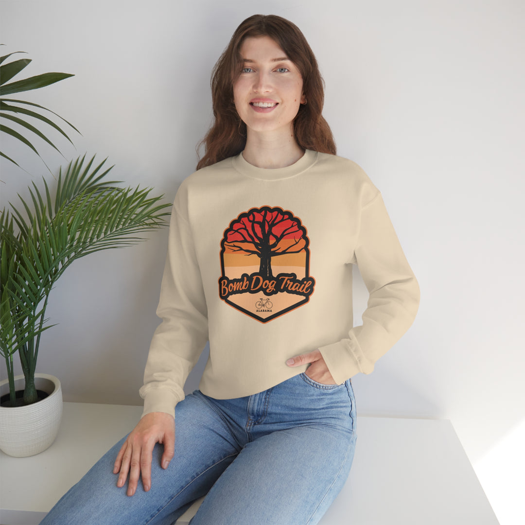 Bomb Dog Trail - Alabama Unisex Heavy Blend Crewneck Sweatshirt