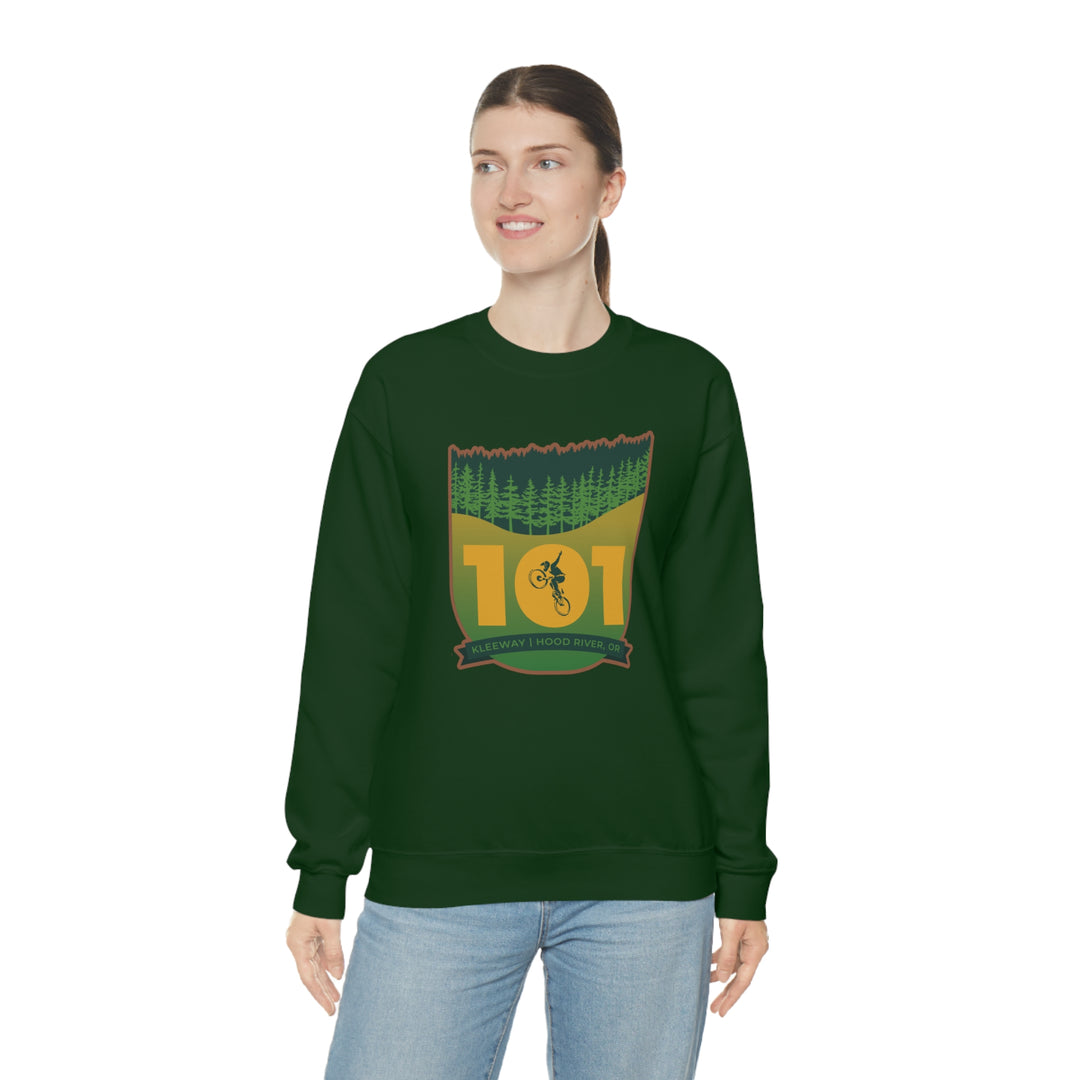 101 Kleeway - Hood River, Oregon Unisex Heavy Blend Crewneck Sweatshirt