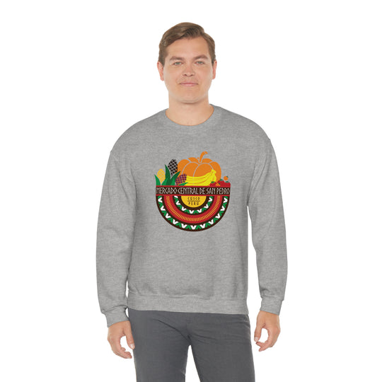 Mercado Central de San Pedro - Cusco, Peru Unisex Heavy Blend Crewneck Sweatshirt