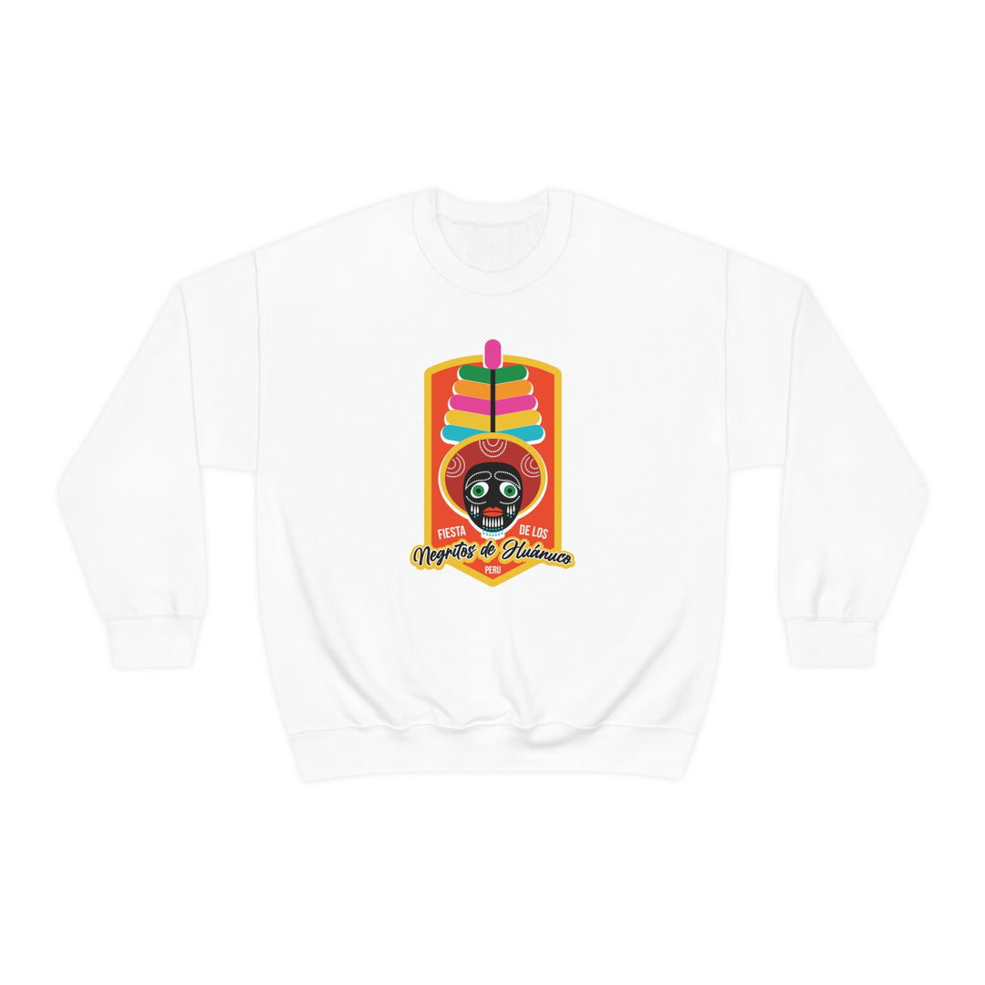 Fiesta de los Negritos de Huanuco - Peru Unisex Heavy Blend Crewneck Sweatshirt