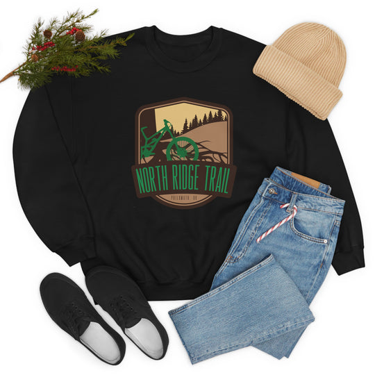 North Ridge Trail - Philomath, Oregon Unisex Heavy Blend Crewneck Sweatshirt