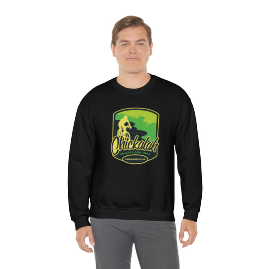 Chickalah Valley Loop Trail - Dardanelle, Arkansas Unisex Heavy Blend Crewneck Sweatshirt