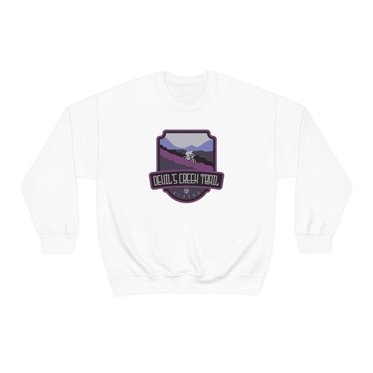 Devil's Creek Trail - Alaska Unisex Heavy Blend Crewneck Sweatshirt