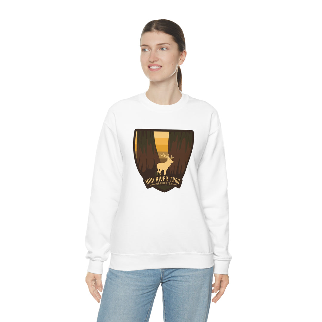 Hoh River Trail - Washington Unisex Heavy Blend Crewneck Sweatshirt