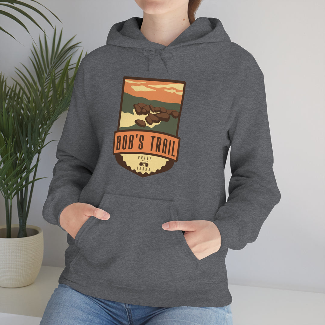 Bob's Trail - Boise, Idaho Unisex Heavy Blend Hooded Sweatshirt