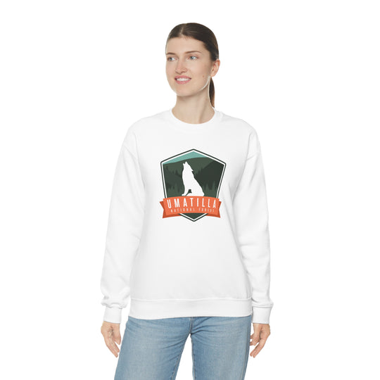 Umatilla National Forest Unisex Heavy Blend Crewneck Sweatshirt