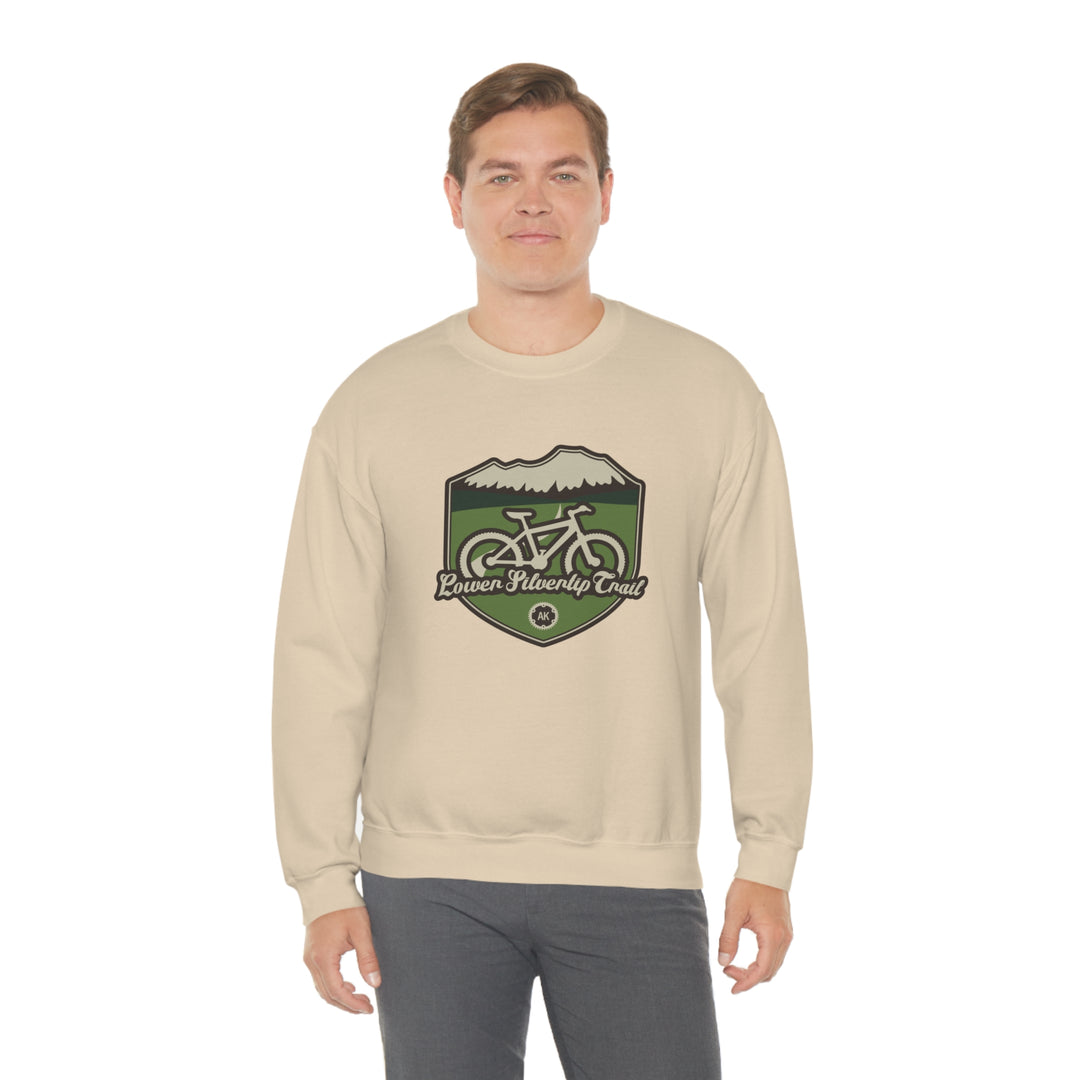 Lower Silvertip Trail - Alaska Unisex Heavy Blend Crewneck Sweatshirt