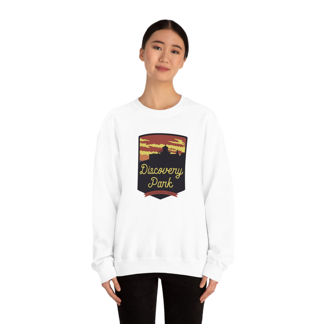 Discovery Park - Washington Unisex Heavy Blend Crewneck Sweatshirt