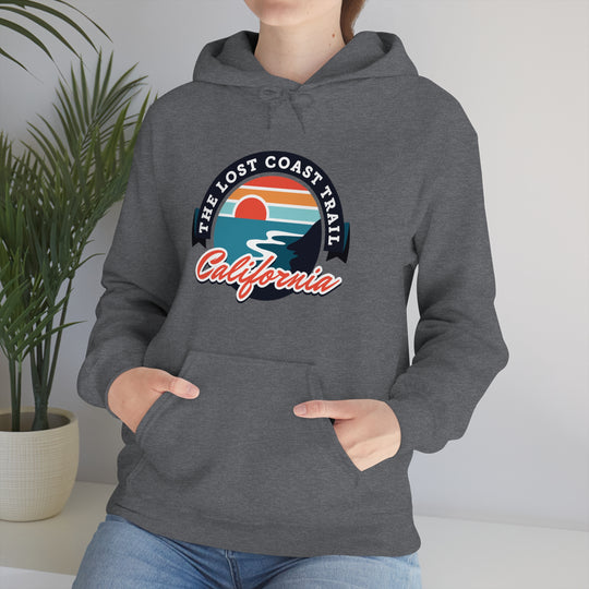 The Lost Coast Trail Unisex Heavy Blend Hoodie Sweatshirt - California, USA hiker gift