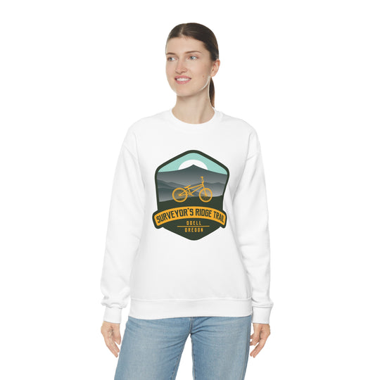 Surveyor's Ridge Trail - Odell, Oregon Unisex Heavy Blend Crewneck Sweatshirt