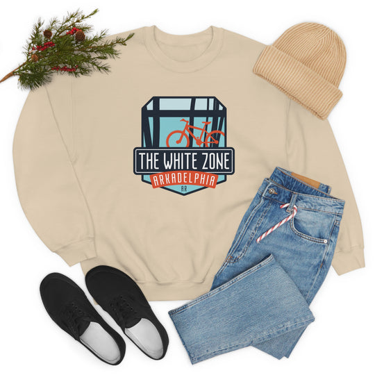 The White Zone - Arkadelphia, Arkansas Unisex Heavy Blend Crewneck Sweatshirt