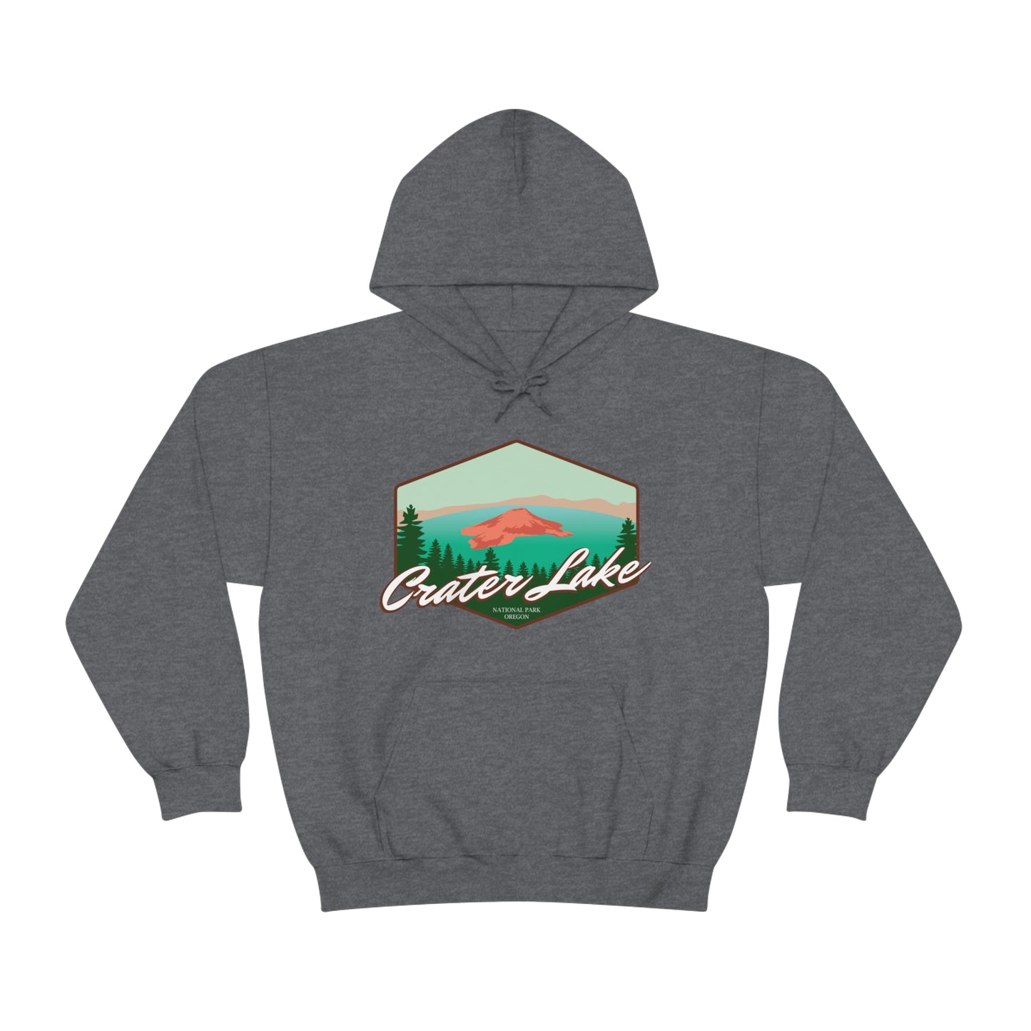 Crater Lake National Park Unisex Heavy Blend Hoodie Sweatshirt Oregon hiker gift