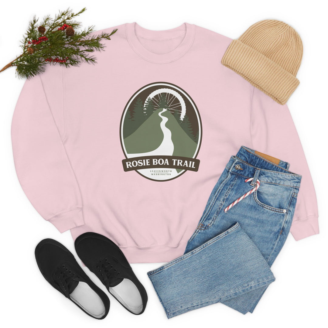 Rosie Boa Trail - Leavenworth, Washington Unisex Heavy Blend Crewneck Sweatshirt