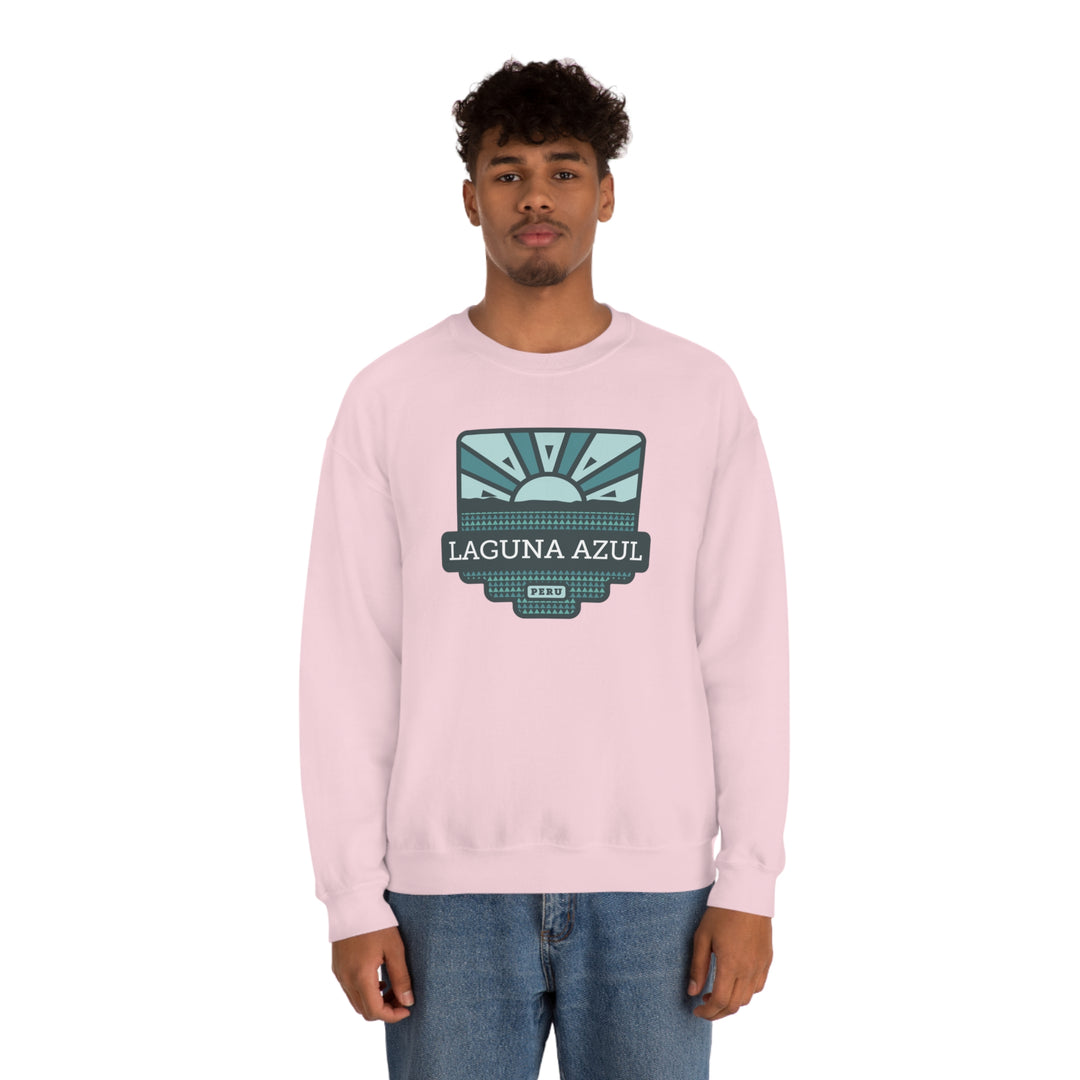 Laguna Azul - Peru Unisex Heavy Blend Crewneck Sweatshirt