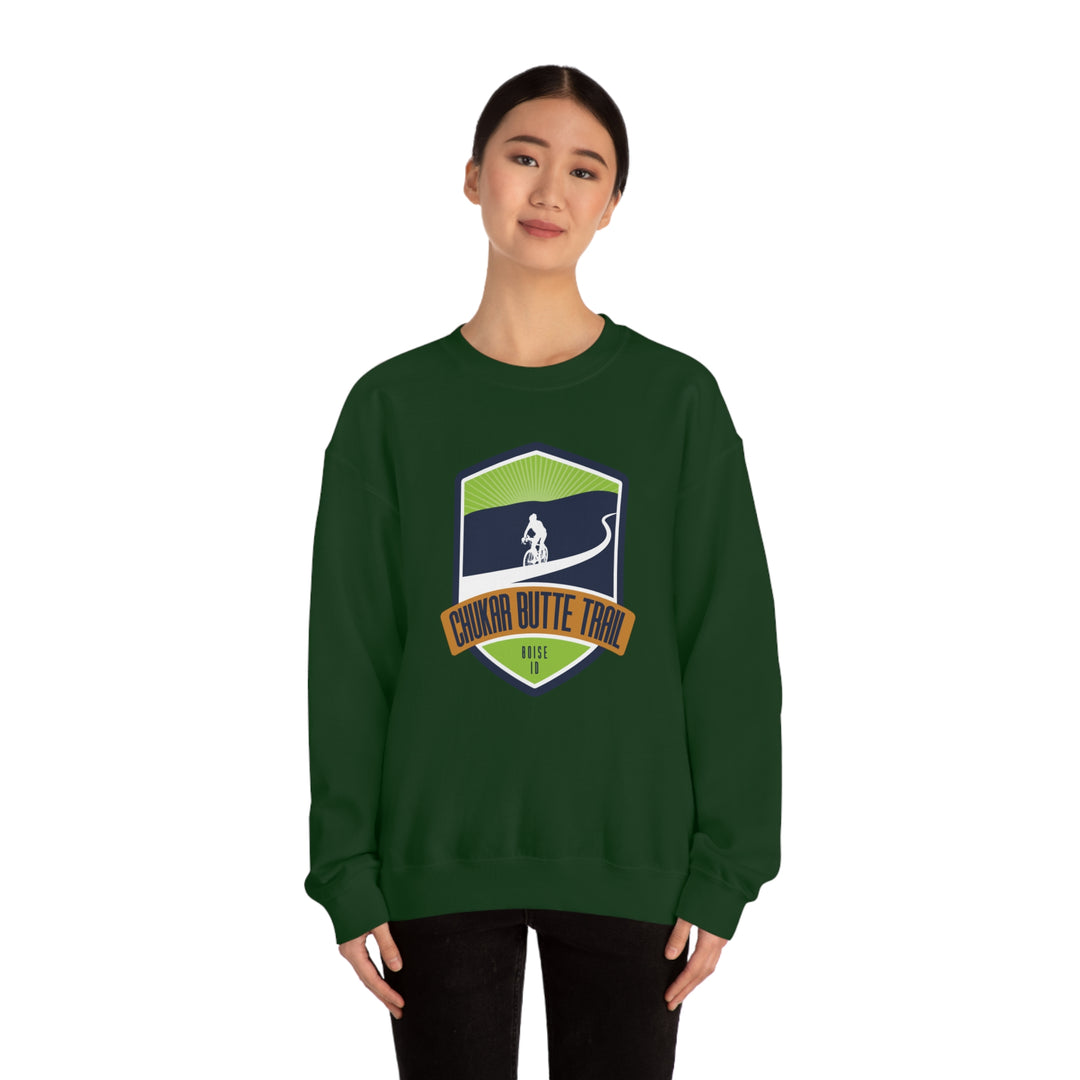 Chukar Butte Trail - Boise, Idaho Unisex Heavy Blend Crewneck Sweatshirt