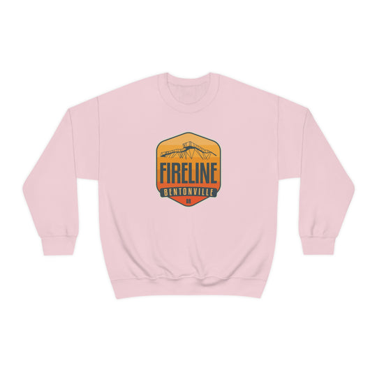 Fireline - Bentonville, Arkansas Unisex Heavy Blend Crewneck Sweatshirt