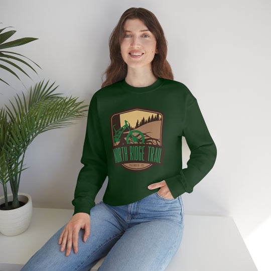 North Ridge Trail - Philomath, Oregon Unisex Heavy Blend Crewneck Sweatshirt