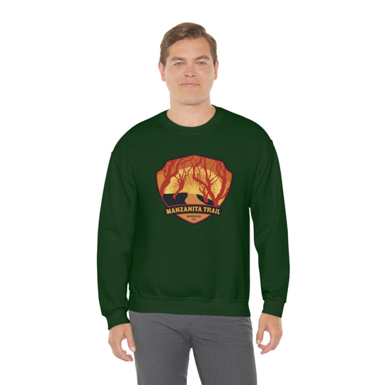 Manzanita Trail - Woodside, California Unisex Heavy Blend Crewneck Sweatshirt